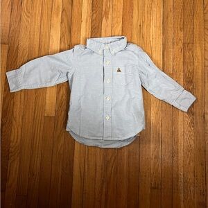 Baby Gap 18/24 Brannan Bear Light blue button down top